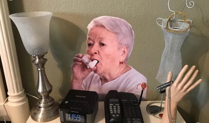  We Are Glad This Reviewer Found Use For His <a Style="Display:inline;" Href="Https://Www.amazon.com/Wallmonkeys-Senior-Inhaler-Graphic-Wm335116/Dp/B0150bar5q?ie=utf8&th=1&linkcode=ll1&tag=bporangutan-20&linkid=ede3d94dac9a19bd32b5534ead93b3e1&language=en_us&ref_=as_li_ss_tl" Target="_blank"><span Style="Font:inherit;color:#d74b1f;"> Old Lady Sticker</Span> 