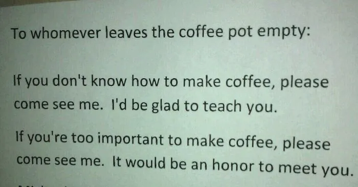 Coworker Left This In The Break Room Today With His Name And Phone Number. Bold Move