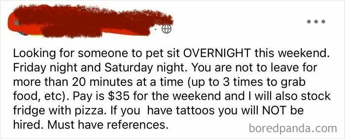 Low Pay And No Tattoos