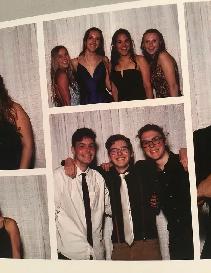 Flashback To When My Friends And I (Bottom 3) Snuck Into A Prom And Ended Up Making It Into The Yearbook Even Though None Of Us Ever Went To That School