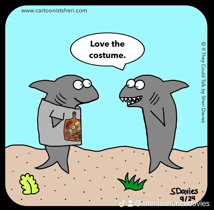 30 Cute And Funny Animal Cartoons I Draw To Support Charities