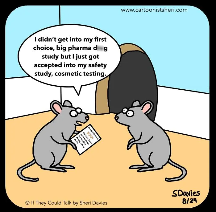 30 Cute And Funny Animal Cartoons I Draw To Support Charities