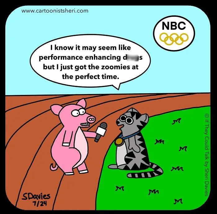 30 Cute And Funny Animal Cartoons I Draw To Support Charities
