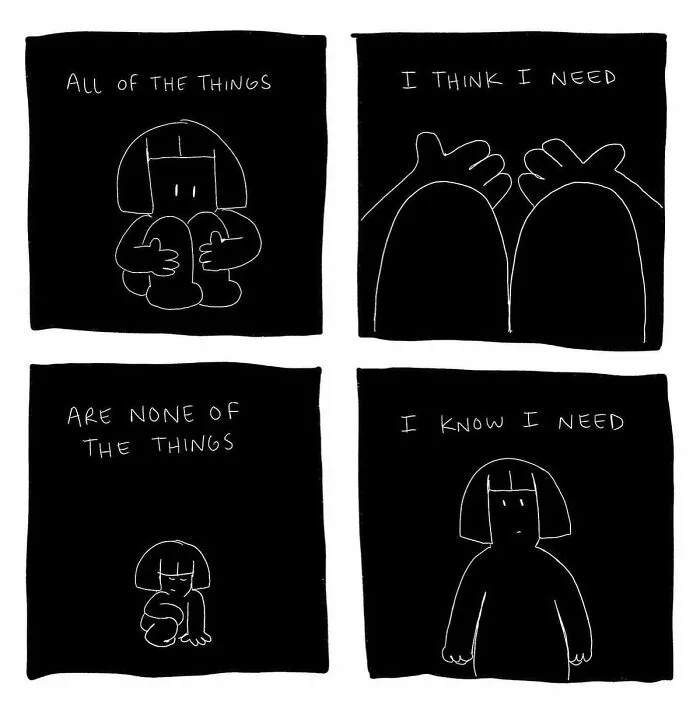 30 Minimalist Comics By This Artist That Prove Less Can Definitely Be Funnier