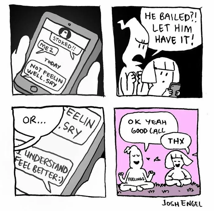 30 Minimalist Comics By This Artist That Prove Less Can Definitely Be Funnier