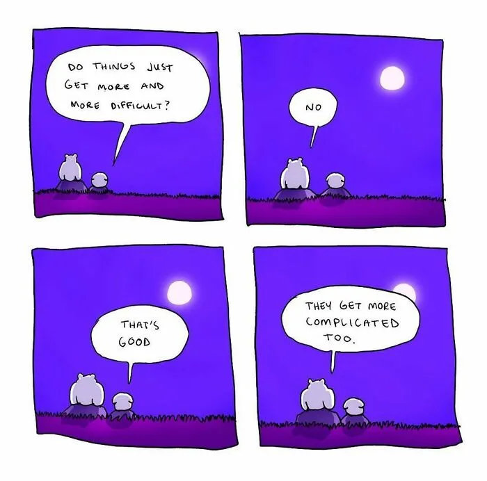 30 Minimalist Comics By This Artist That Prove Less Can Definitely Be Funnier