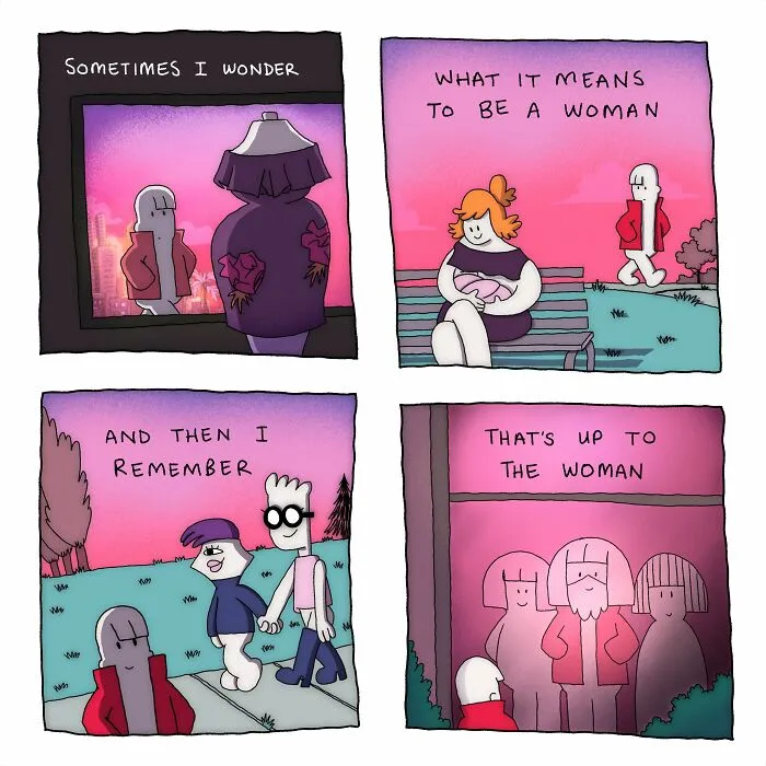 30 Minimalist Comics By This Artist That Prove Less Can Definitely Be Funnier
