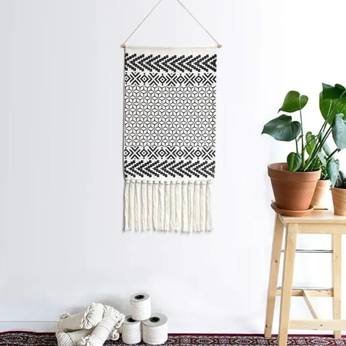 Deck Out Your Walls With A Blast From The Past: The <a Style="Display:inline;" Href="Https://Www.amazon.com/Dremisland-Macrame-Tapestry-Bohemian-Geometric/Dp/B07vph9dlr?pd_rd_w=is9y4&content-ID=amzn1.sym.46e2be74-Be72-4d3f-86e1-1de279690c4e&pf_rd_p=46e2be74-Be72-4d3f-86e1-1de279690c4e&pf_rd_r=m1yz8zqjbp5jrev342c5&pd_rd_wg=hhznu&pd_rd_r=170a3e31-932d-402e-8516-491b14a6bf65&pd_rd_i=b07vph9dlr&psc=1&linkcode=ll1&tag=bpcherry-20&linkid=aabb8c5683ee901f4982a24770c94731&language=en_us&ref_=as_li_ss_tl" Target="_blank"><span Style="Font: Inherit; Color: #d74b1f;"> Wall Tapestry</Span> Is A Retro Revival Of The Iconic Fabric Wall Hangings That Once Adorned The Dorm Rooms And Apartments Of The 70s And 80s