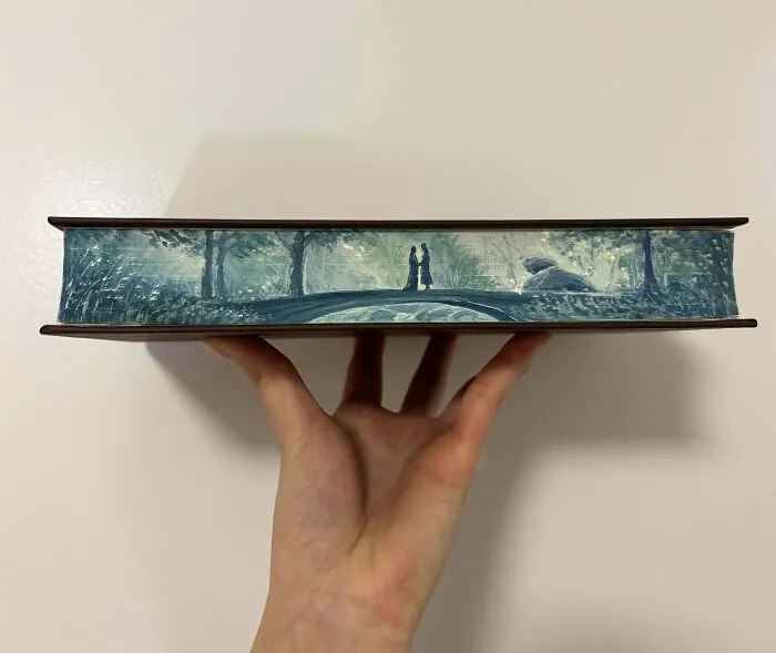 I Painted The Edges Of These Lotr Books!