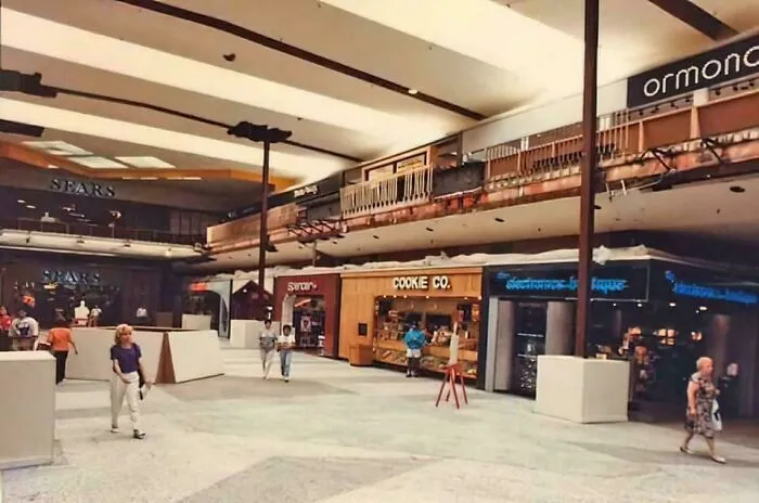 This Late 1980s View Depicts Nanuet Mall In Nanuet, NY