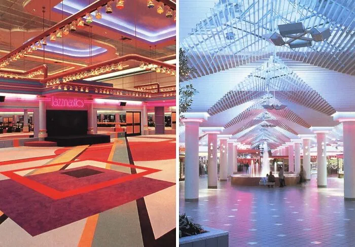 Moorestown Mall (Moorestown, Nj) & Holiday Spa Health Club. Mid 80s