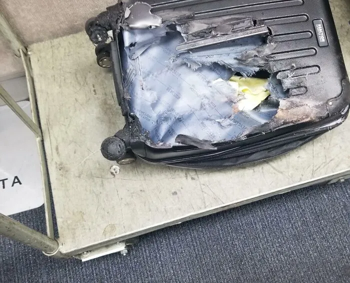 Delta Rolled Over And Destroyed My Luggage And Now They Want Me To Provide Receipts
