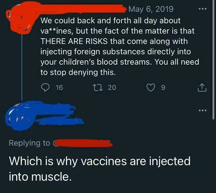 Anti Vaxxer Logic