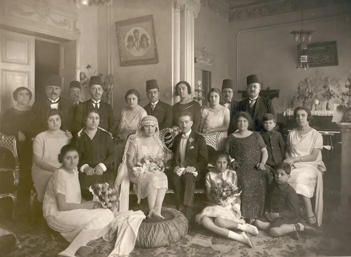 My Great-Uncle's Wedding. Egypt - 1923 [1788 X 1319]