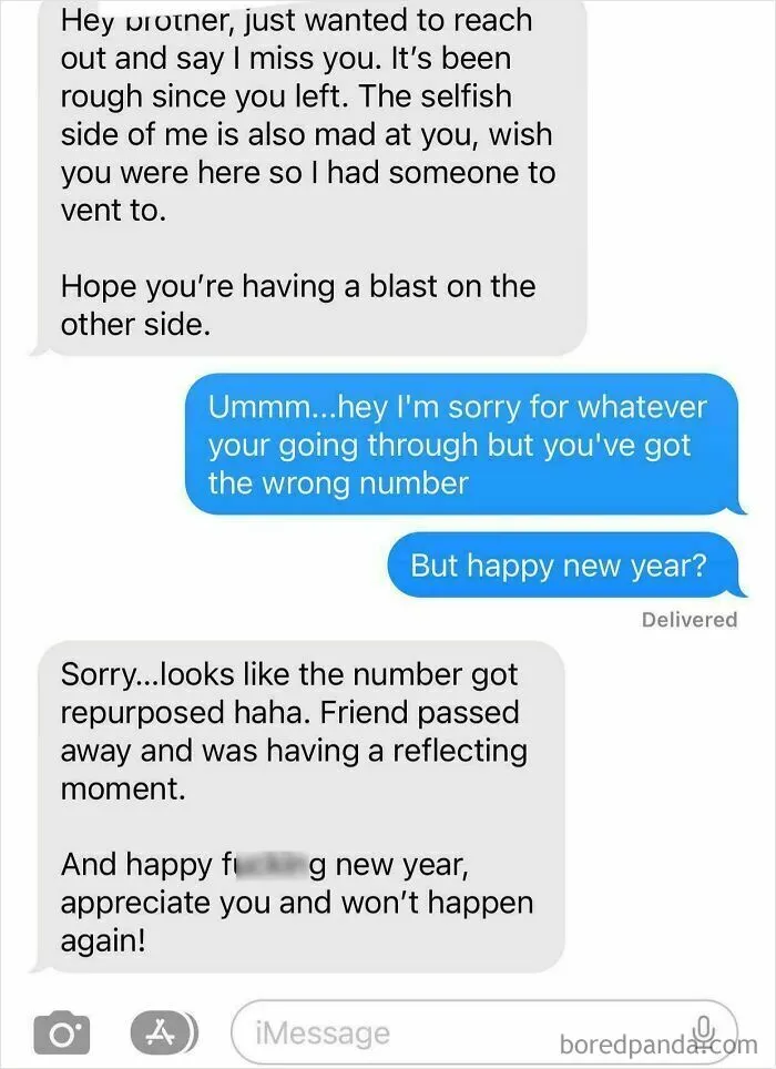 Got This Number And Feel So Bad For This Person