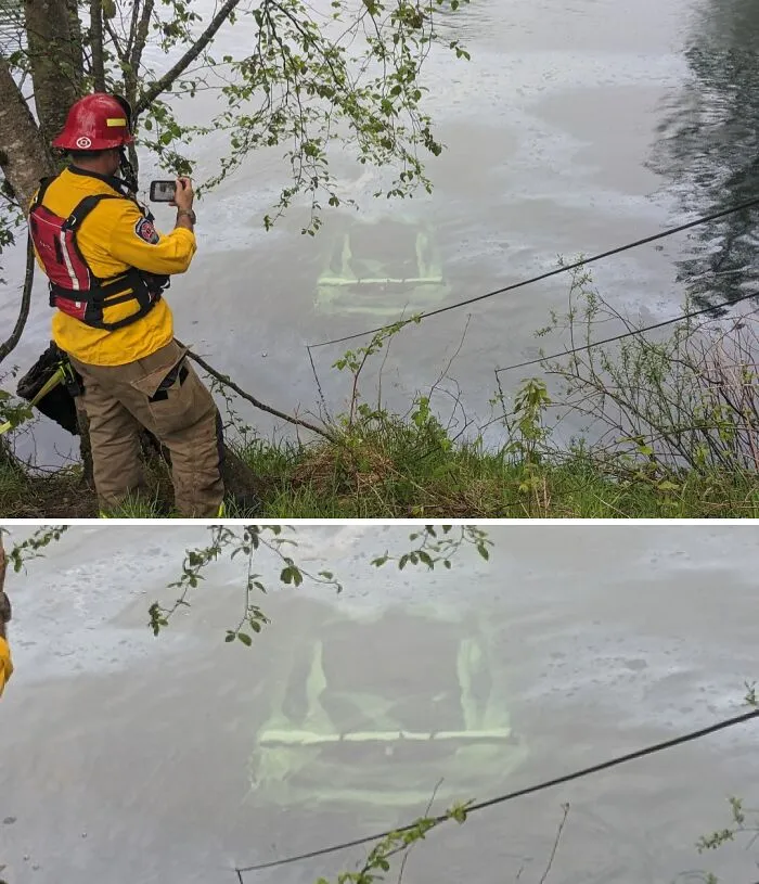 Cómo perder casi medio millón en 24 horas: Un Porsche 911 GT3 RS fue arrojado a un río al día siguiente de su compra.
