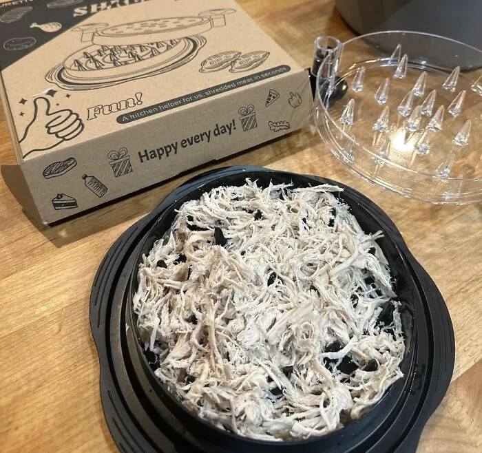 Shred Your Dinner Prep Time To Pieces With The <a Style="Display:inline;" Href="Https://Www.amazon.com/Suretivian-Shredder-Anti-Slip-Ergonomic-Suitable/Dp/B0cjn9pg3y?ie=utf8&th=1&linkcode=ll1&tag=bppear-20&linkid=56b13f1f87861b756d96b6fcfb2166d8&language=en_us&ref_=as_li_ss_tl" Target="_blank"><span Style="Font: Inherit; Color: #d74b1f;"> Chicken Shredder</Span> That's A Total Game-Changer For Taco Tuesday