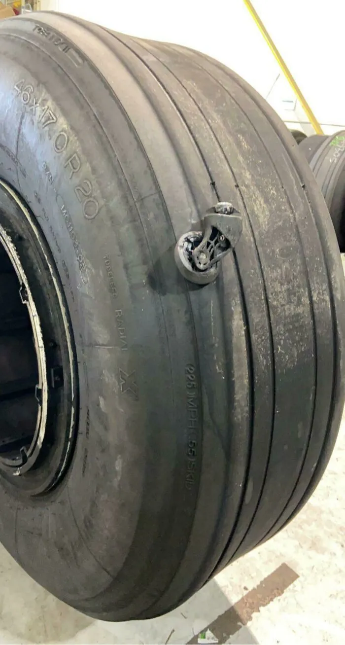 To Whoever Lost A Wheel From Their Checked Luggage, I Found It