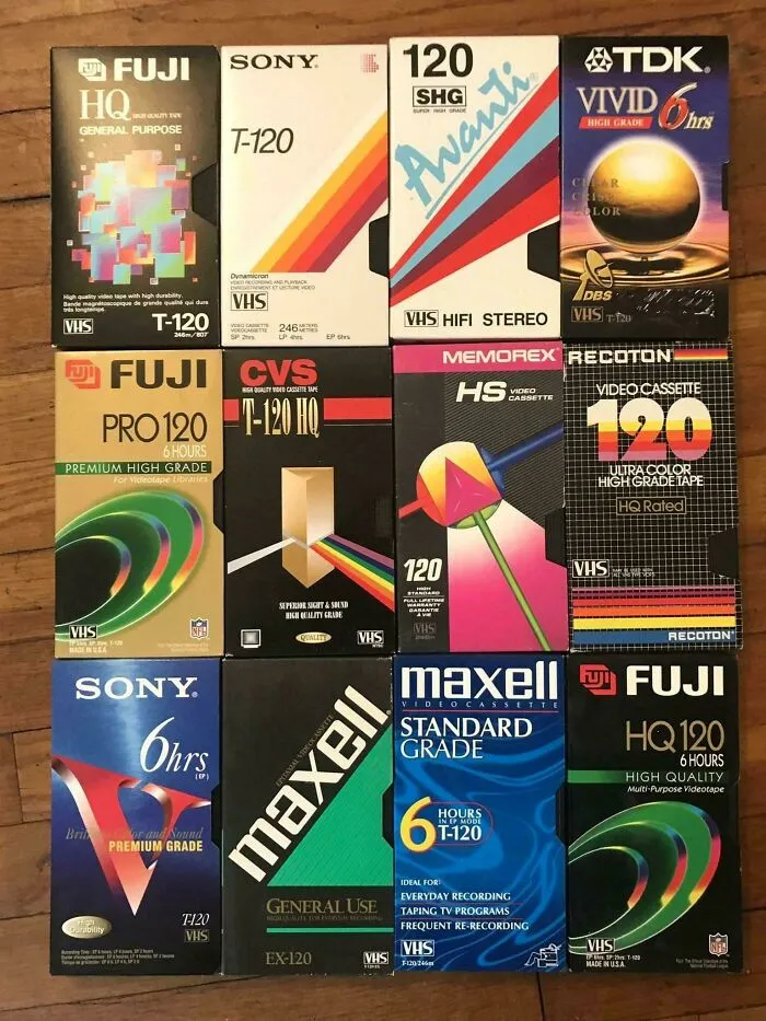 Blank Vhs Tapes