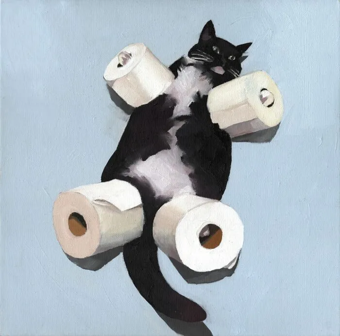 This Artist Creates Humorous Paintings Inspired By Digital Trends (30 Pics)