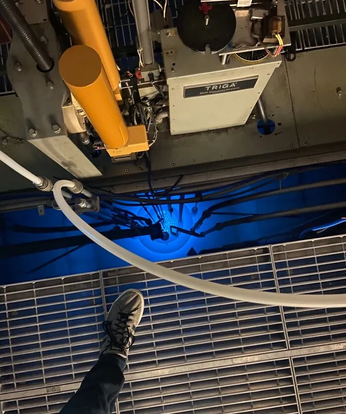 Sobre un reactor nuclear