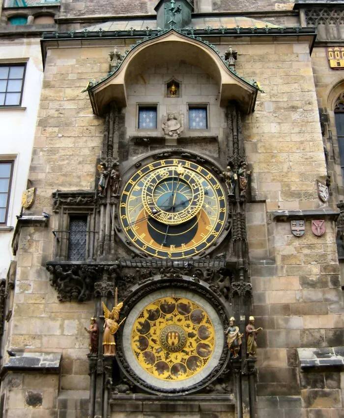 Astronomical Clock. In Prague's Old Town Square, Prague