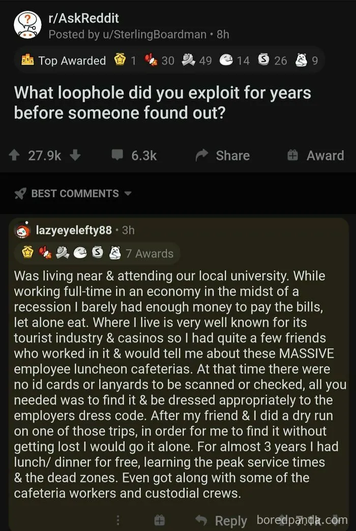 Mad Lad Eats For Free