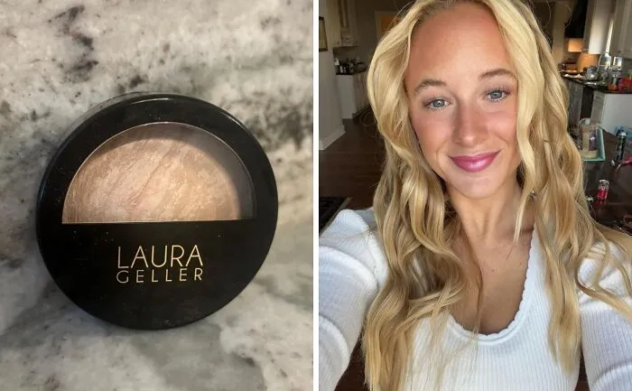 Get Flawless, Airbrushed-Looking Skin With This Genius <a Style="Display:inline;" Href="Https://Www.amazon.com/Laura-Geller-York-Baked-Balance-N-Brighten/Dp/B000iemgge?ie=utf8&th=1&linkcode=ll1&tag=bpkoala-20&linkid=93d2f2fed5d2aa62670768db4941cfcc&language=en_us&ref_=as_li_ss_tl" Target="_blank"><span Style="Font: Inherit; Color: #d74b1f;"> Laura Geller Color Correcting Powder Foundation </Span> That Corrects, Conceals, And Perfects Your Complexion, Giving You A Smooth, Natural Finish That's Simply Selfie-Ready