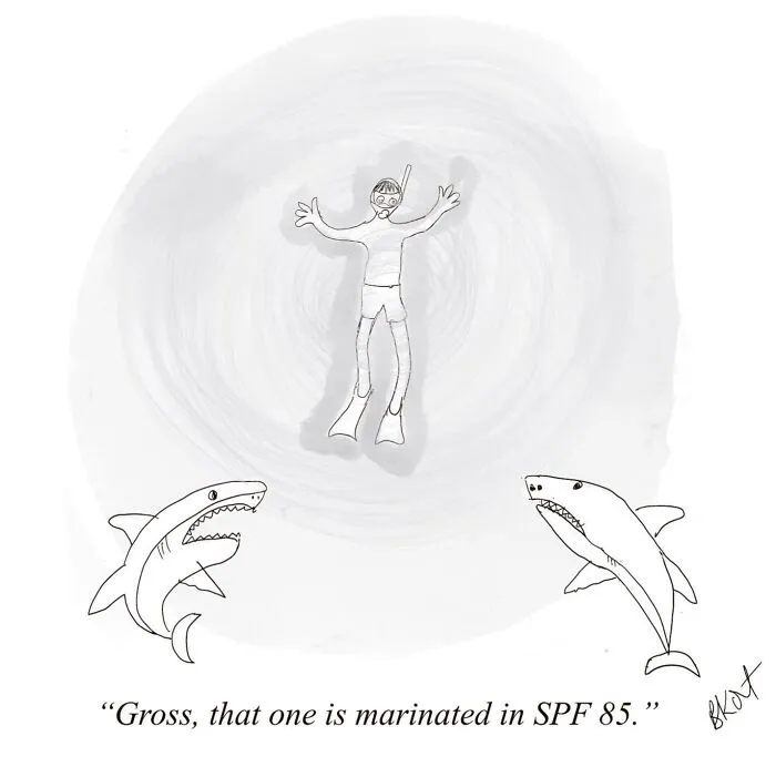30 Lighthearted One-Panel Comics By Beverley Kort To Brighten Your Day