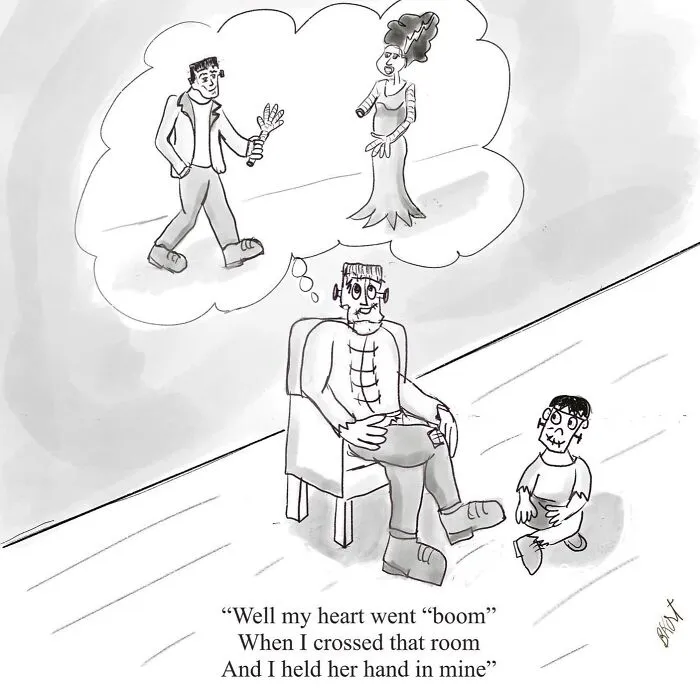 30 Lighthearted One-Panel Comics By Beverley Kort To Brighten Your Day