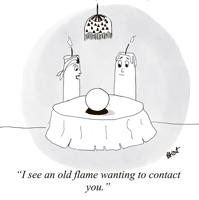 30 Lighthearted One-Panel Comics By Beverley Kort To Brighten Your Day