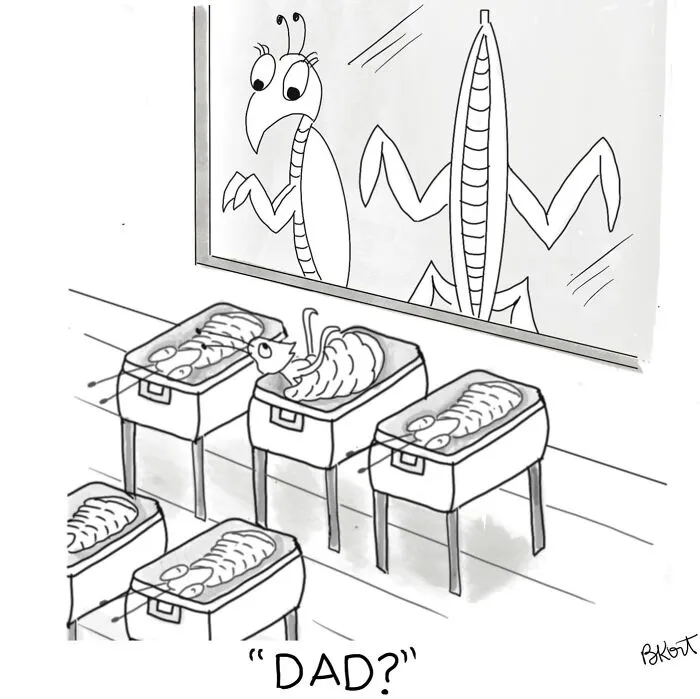 30 Lighthearted One-Panel Comics By Beverley Kort To Brighten Your Day
