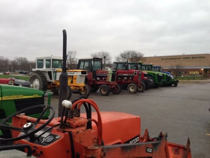 My High School Has "Drive Your Tractor To School" Day (Ohio, US)