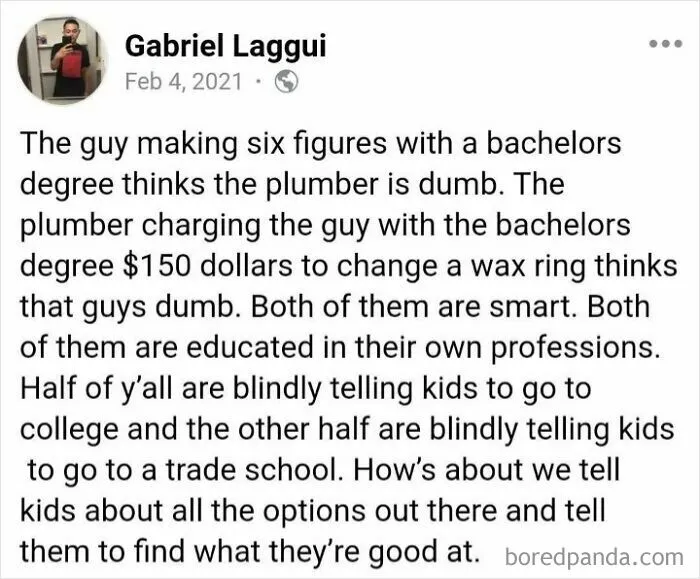 Every Job Is Valid!