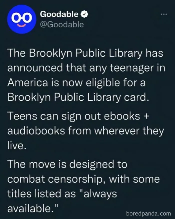 Brooklyn Librarians Subverting Censorship & Allowing Any Teenager In America To Have A Library Card