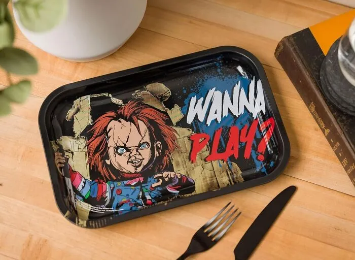 Your Guests Will Be Screaming With Delight When You Serve Them Up Some Serial Killer Snacks On The <a Style="Display:inline;" Href="Https://Www.amazon.com/Silver-Buffalo-Mean-Girls-Burn/Dp/B0cv84nkdx?th=1&linkcode=ll1&tag=bpfrog-20&linkid=5a7f38d17dd2a9f20583078d23044c19&language=en_us&ref_=as_li_ss_tl" Target="_blank"><span Style="Font: Inherit; Color: #d74b1f;"> Chucky Metal Tray </Span>, Where Horror Meets Hospitality