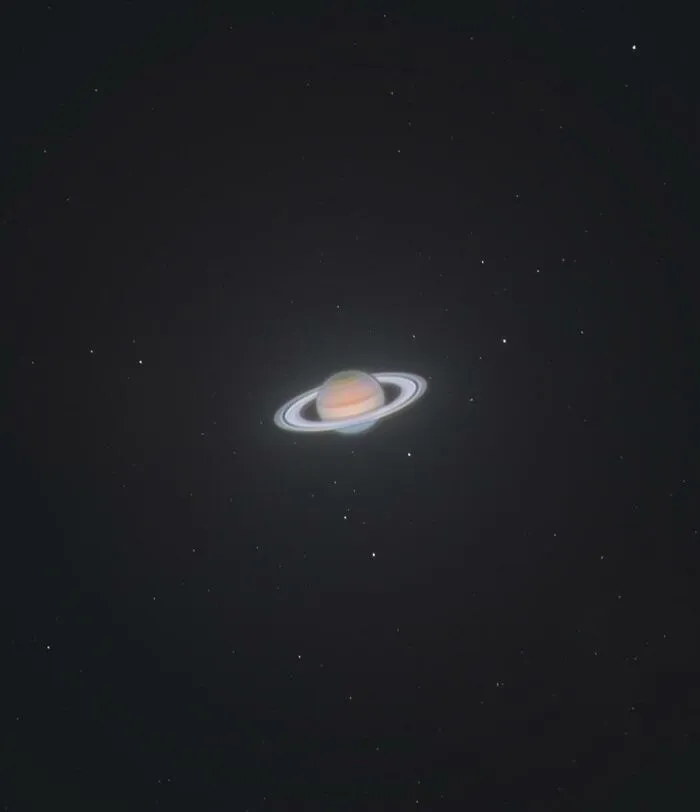 Saturno a través de mi telescopio