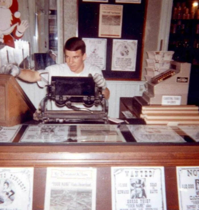 Steve Martin Disneyland Print Shop