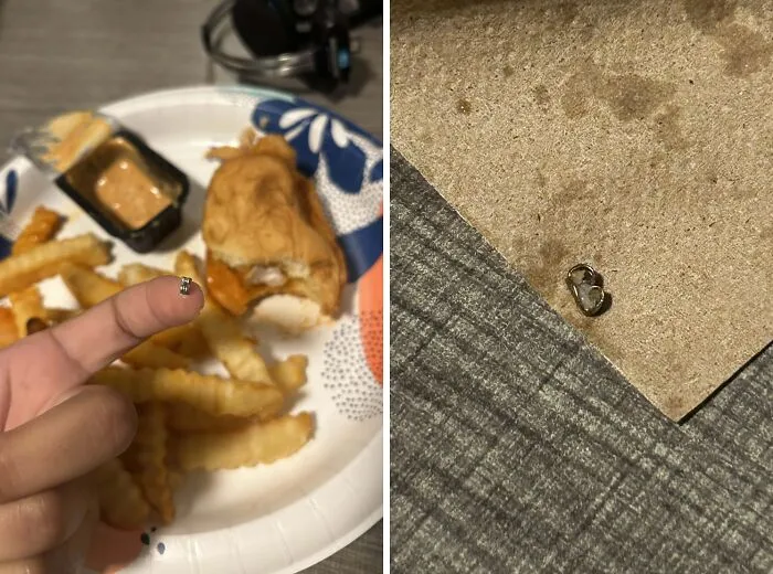 Bit Into An Earring Back
