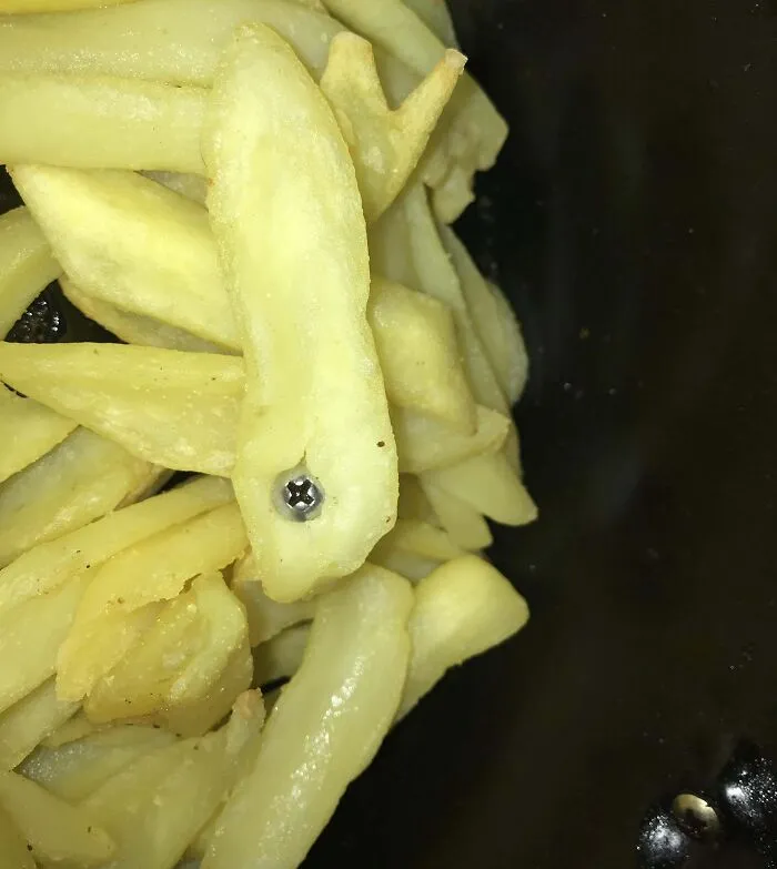 Why Is There A Screw In One Of My Fries?