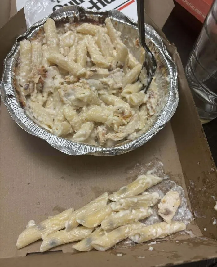 Moldy Pasta From Pizza Hut