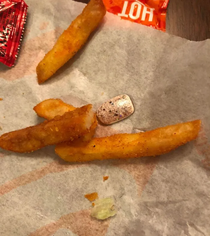 Found Inside My Taco Bell Meal. I Feel Sick