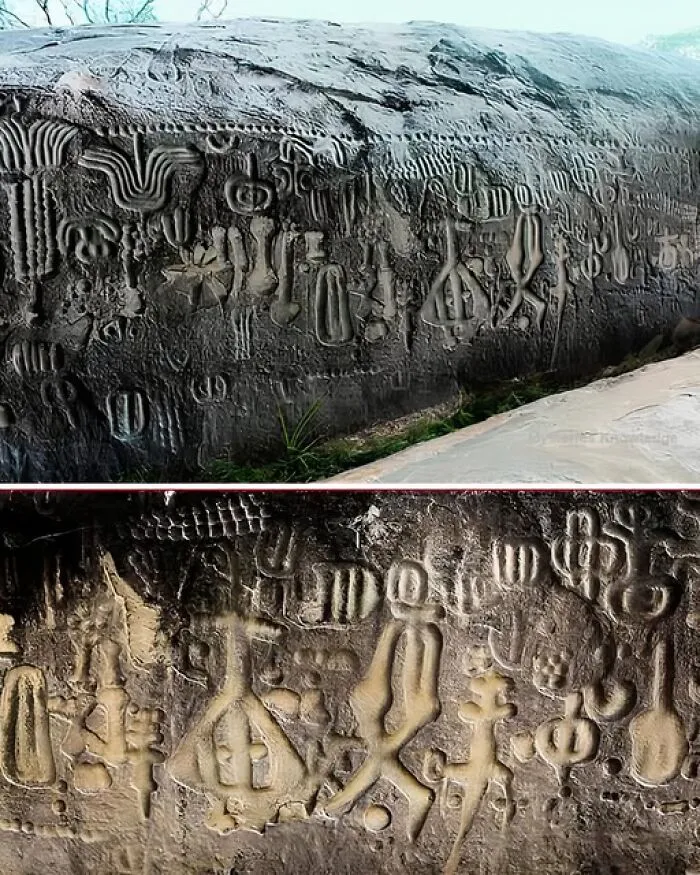 The Ingá Stone, Or Pedra Do Ingá, Is An Archaeological Wonder That Sits Proudly By The Ingá River In Brazil’s Paraíba State