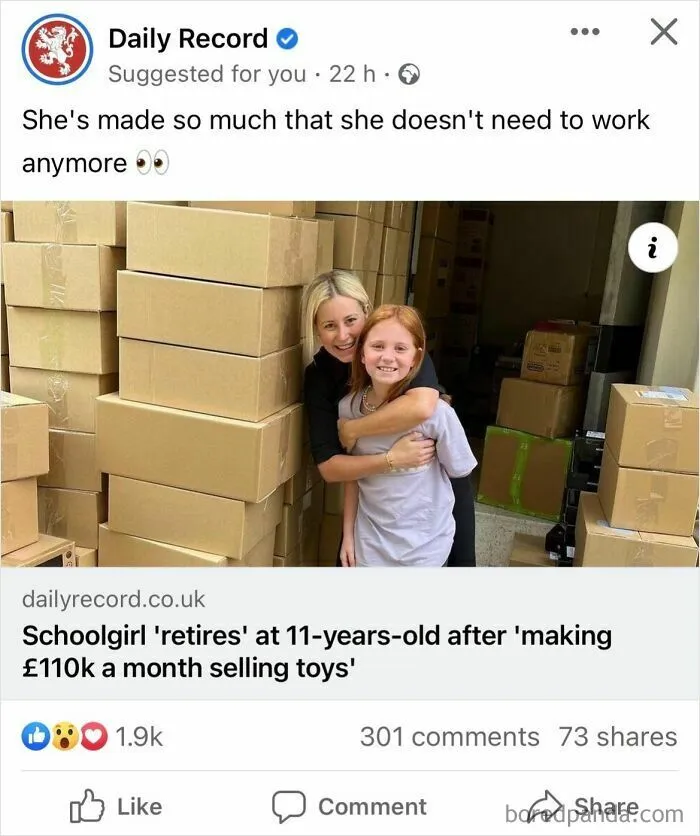 Parents Are Multi Millionaires Already, And The Business Was Successful For 9 Years Previously