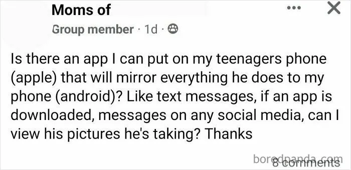 Found This In A Facebook Mom Group