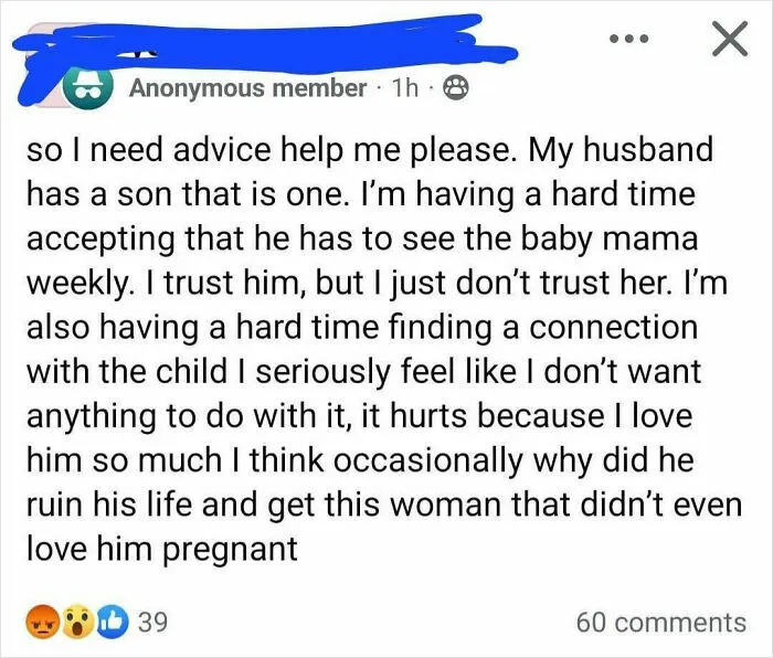 Her Husband's Child Is An "It" To Her
