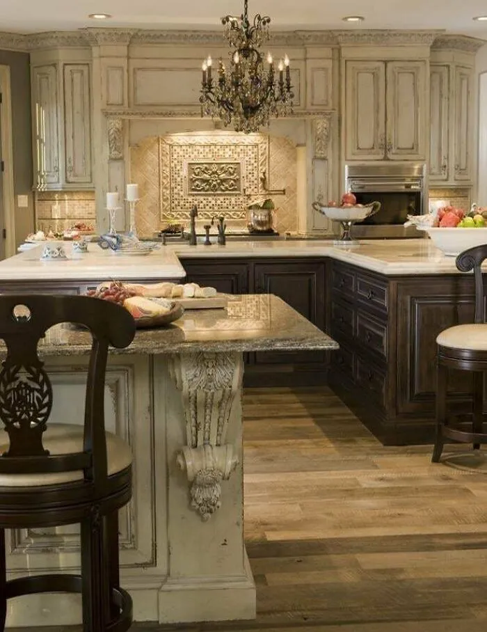 Distressed Cabinets