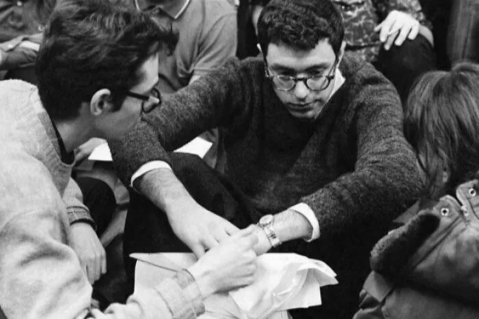 A Young Bernie Sanders At The University Of Chicago Racial Equality Sit-In, 1962