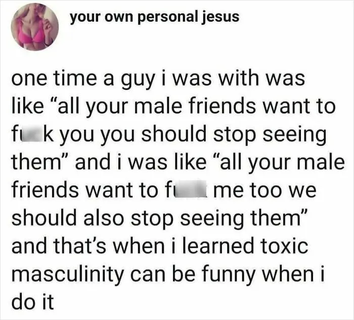 Toxic Masculinity