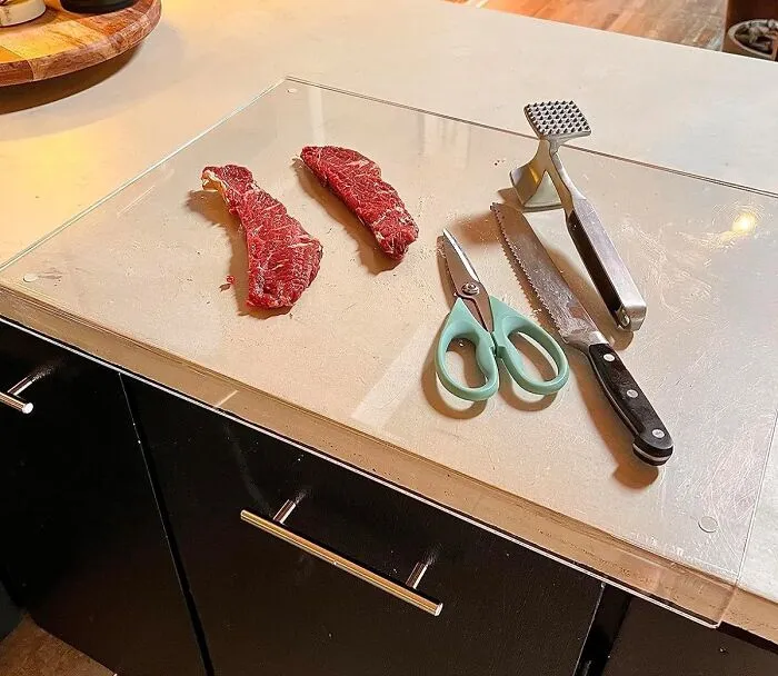 Clear The Clutter And Chop With Confidence On The <a Style="Display:inline;" Href="Https://Www.amazon.com/Clear-Cutting-Kitchen-Azm-Displays/Dp/B08qtvg1z5?ie=utf8&linkcode=ll1&tag=bppear-20&linkid=a3c8a7b0dcf33e253fe106b64e761dd9&language=en_us&ref_=as_li_ss_tl" Target="_blank"><span Style="Font: Inherit; Color: #d74b1f;"> Clear Cutting Board</Span> That's A Cut Above The Rest